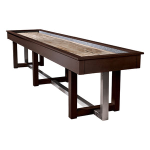American Heritage Abbey Shuffleboard Table Espresso - Game Room Spot
