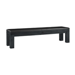 American Heritage Alta Multi-functional Storage Bench in Black - Game Room Spot