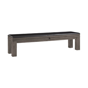 American Heritage Alta Multi-functional Storage Bench in Charcoal - Game Room Spot
