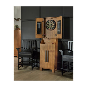 American Heritage Alta Standup Dartboard Cabinet - Game Room Spot