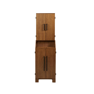 American Heritage Alta Standup Dartboard in Walnut - Game Room Spot