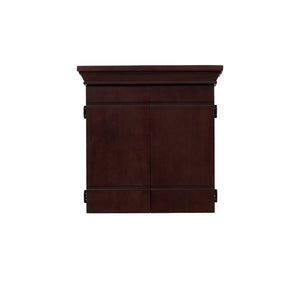 American Heritage Athos Dartboard Cabinet closed - Game Room Spot