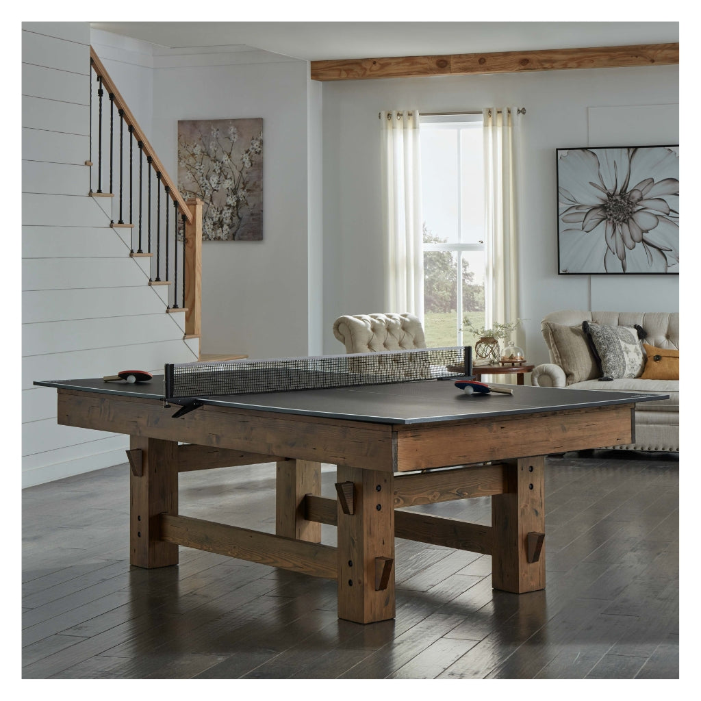 American Heritage Billiards Bristol Pool Table with Conversion Top - Game Room Spot