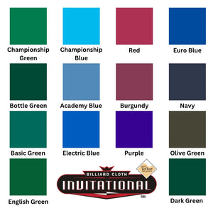 American Heritage Halifax 8 Foot Pool Table Cloth options - Game Room Spot