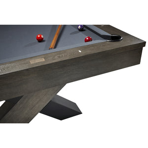 American Heritage Halifax Pool Table corner - Game Room Spot