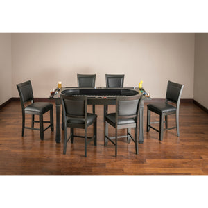 American Heritage Burlington Game Table Set with Poker - Game Room Spot