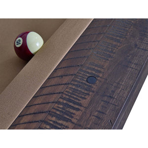 American Heritage Farmhouse Pool Table detail - Game Room Spot