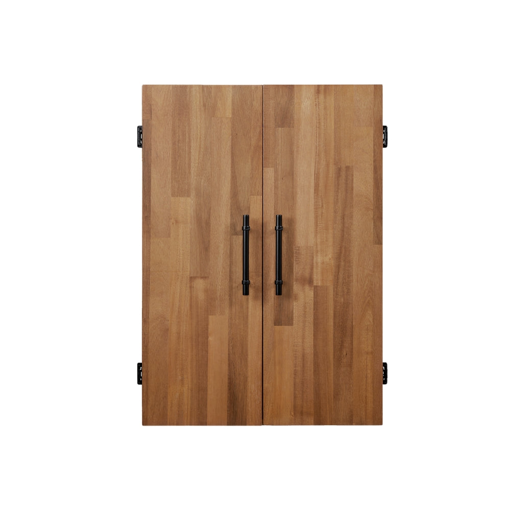 American Heritage Knoxville Dartboard Cabinet closed - Game Room Spot