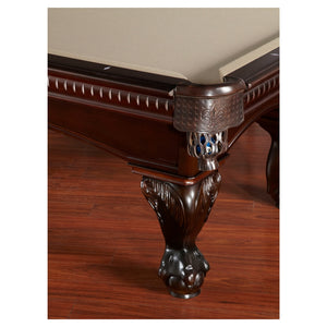 American Heritage Billiards Marietta Pool Table legs - Game Room Spot