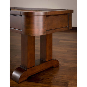 American Heritage Milan 14 Foot Shuffleboard Table legs - Game Room Spot