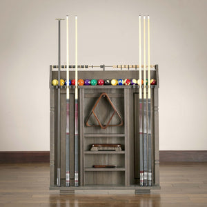 American Heritage Providence Cue Rack in Glacier - Game Room Spot
