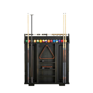 American Heritage Providence Cue Rack in Peppercorn - Game Room Spot
