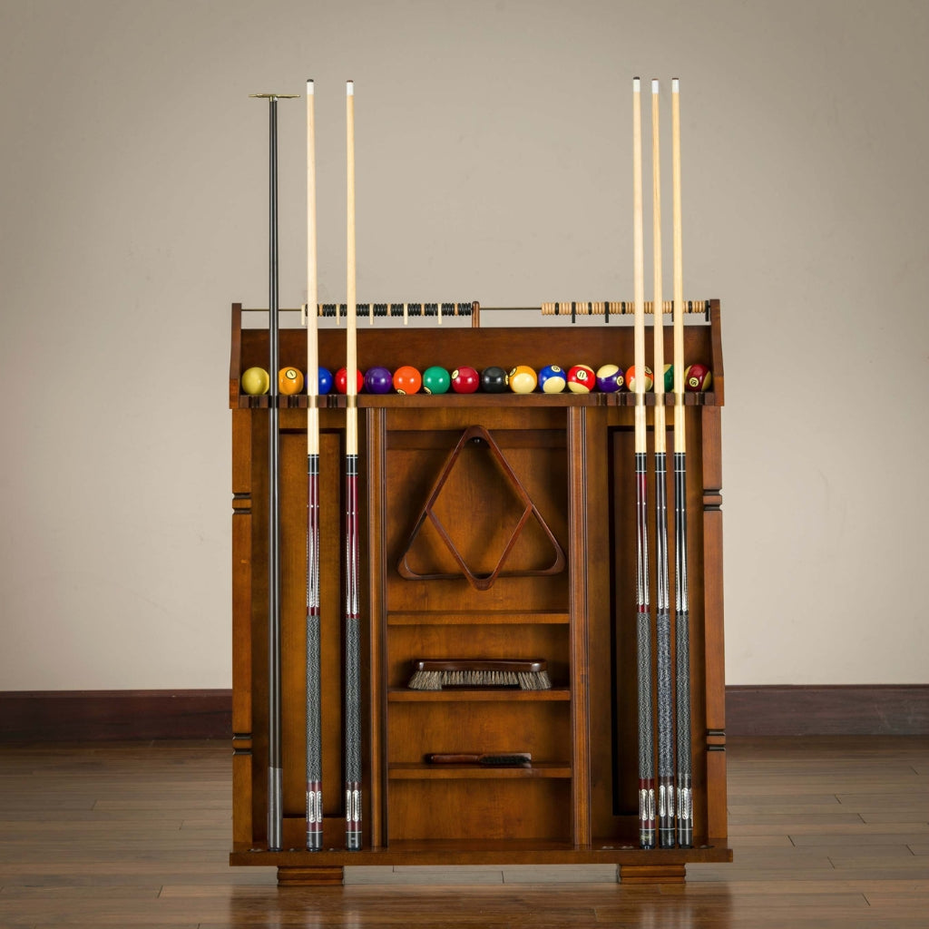 American Heritage Providence Rack in Suede - Game Room Spot