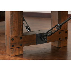 American Heritage Savannah Shuffleboard Table detail - Game Room Spot
