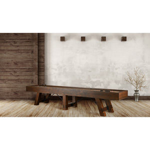 American Heritage Savannah Shuffleboard Table display - Game Room Spot