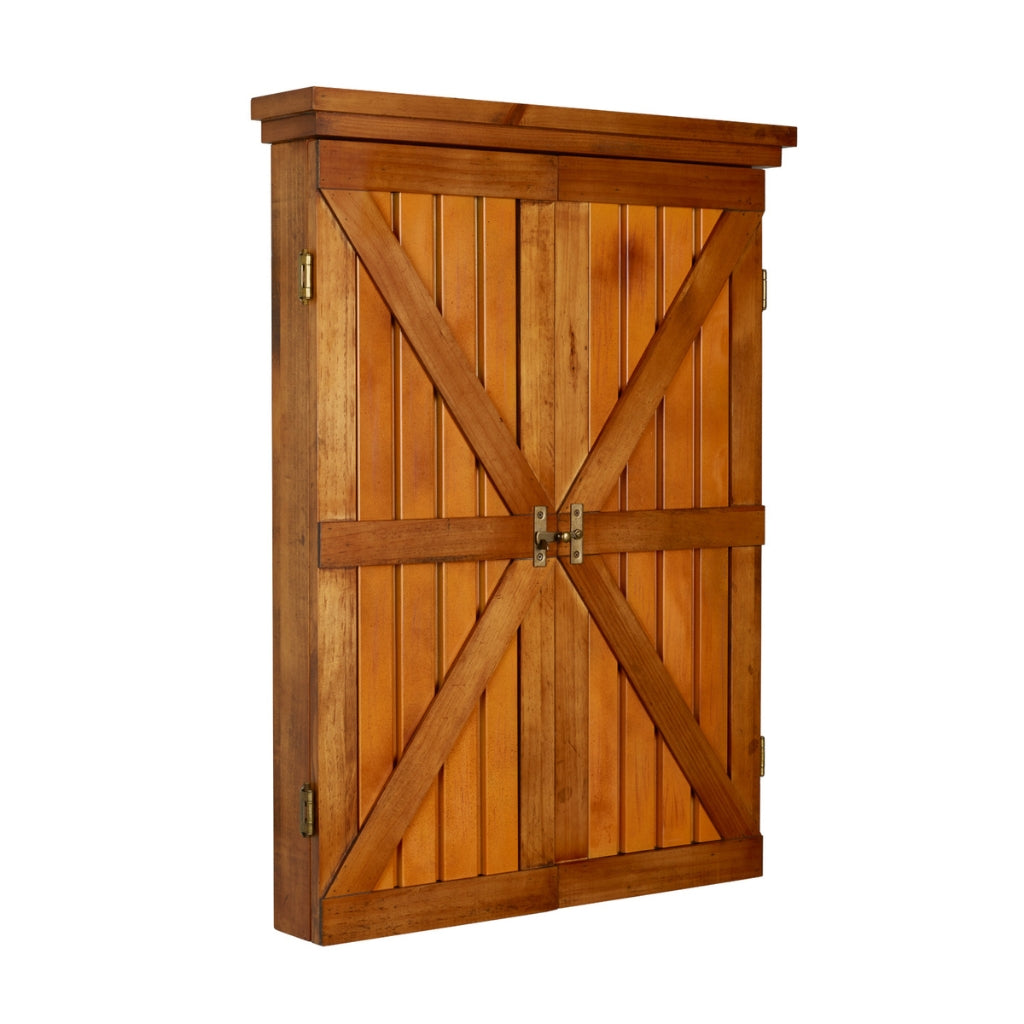 American Heritage Turnberry Dartboard Cabinet side - Game Room Spot