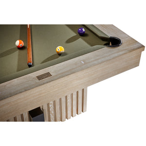 American Heritage Vancouver Pool Table corner - Game Room Spot