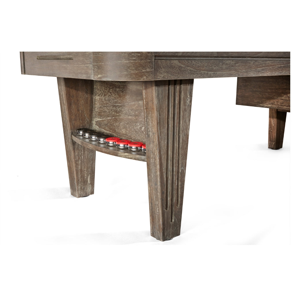 Brunswick Andover 14' Shuffleboard Driftwood - Game Room Spot