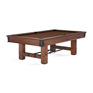 Brunswick Billiards Canton Pool Table in Chocolate Brown - Game Room Spot