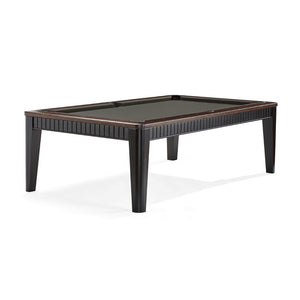 Brunswick Billiards Henderson 8' Pool Table in Charcoal Grey - Game Room Spot