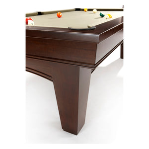 Brunswick Billiards Winfield Pool Table Espresso legs - Game Room Spot