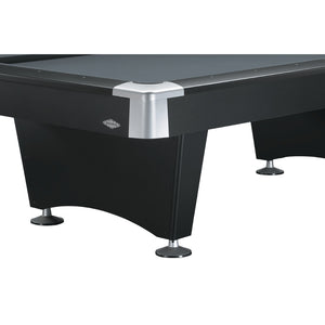 Brunswick Black Wolf Pool Table details - Game Room Spot
