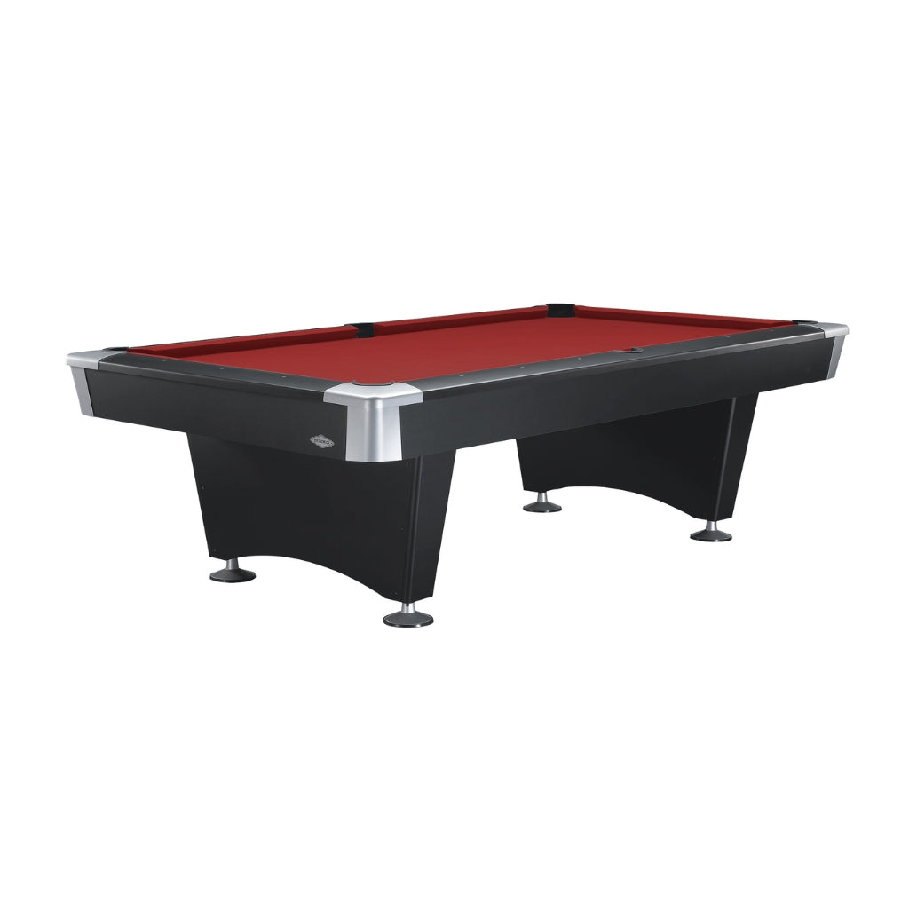 Brunswick Black Wolf 7' Pool Table in Cardinal Red - Game Room Spot