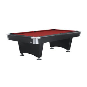 Brunswick Black Wolf 7' Pool Table in Cardinal Red - Game Room Spot