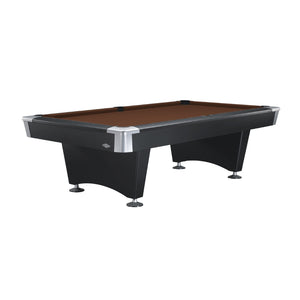 Brunswick Black Wolf 7' Pool Table in Chocolate Brown - Game Room Spot