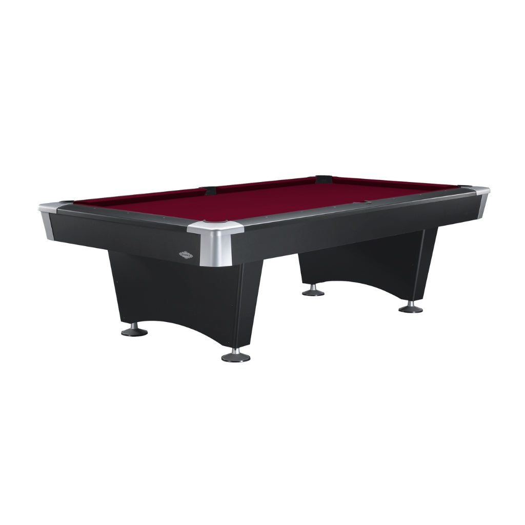 Brunswick Black Wolf 7' Pool Table in Merlot - Game Room Spot