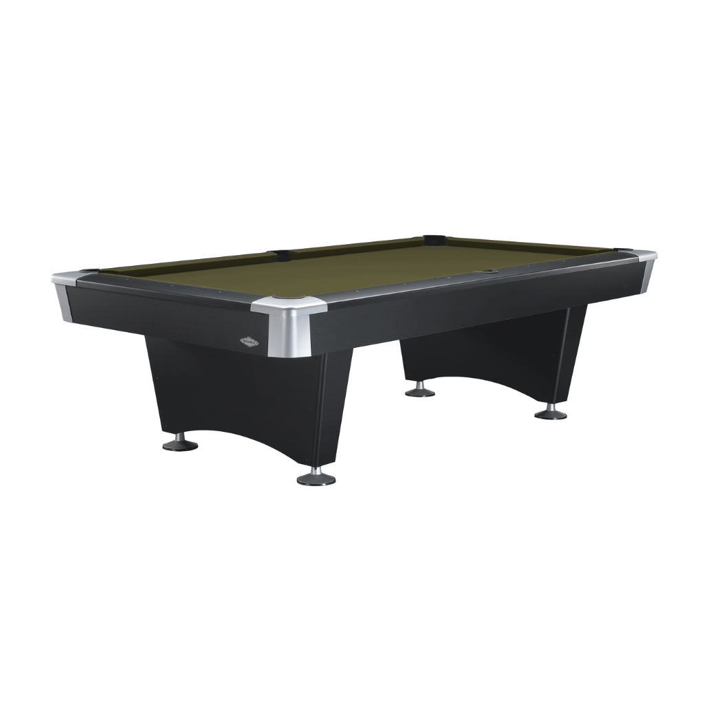 Brunswick Black Wolf 7' Pool Table in Olive - Game Room Spot