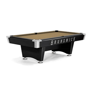 Brunswick Black Wolf Pro 7' Pool Table Drop Pocket in Sahara - Game Room Spot