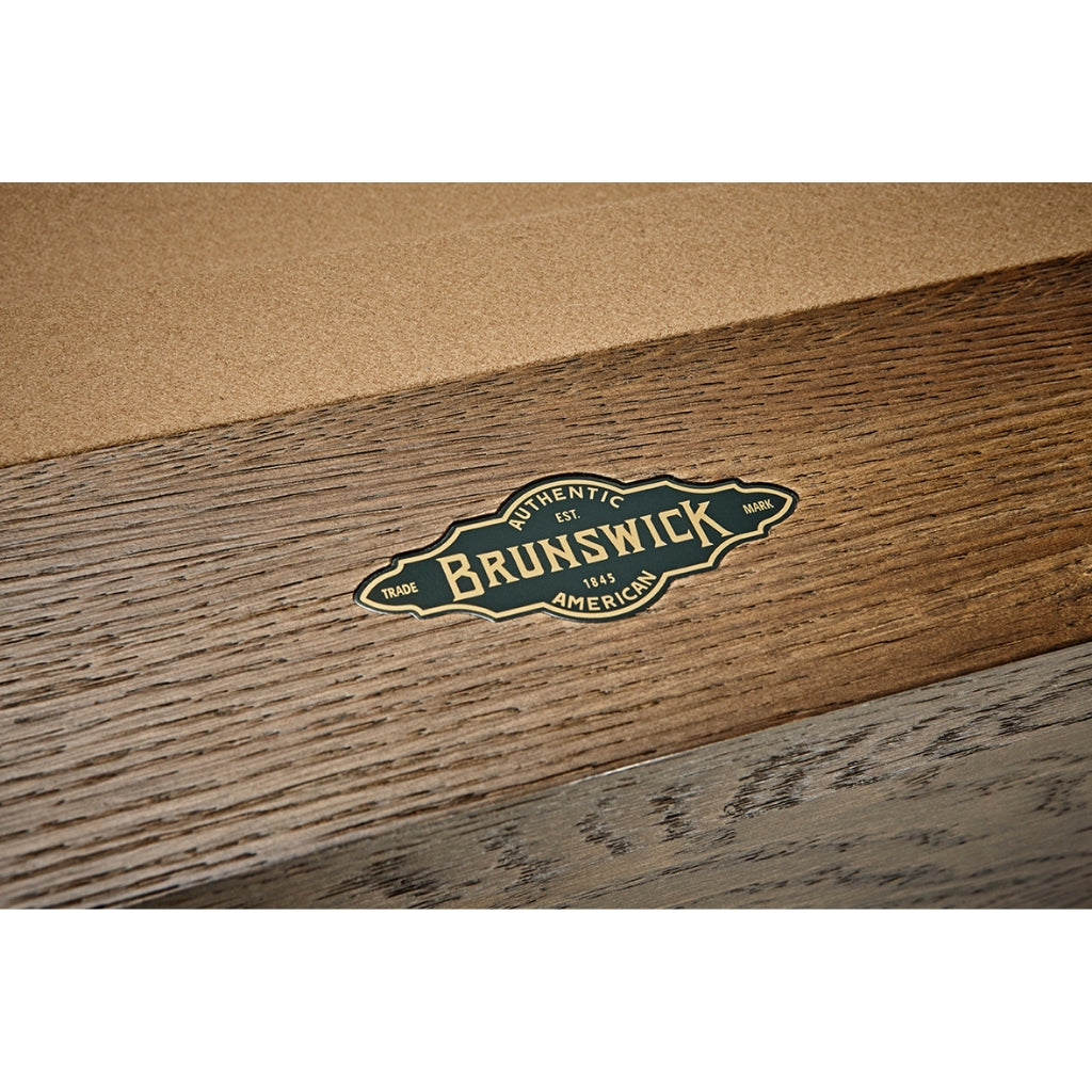 Brunswick Botanic 7' Pool Table Logo - Game Room Spot