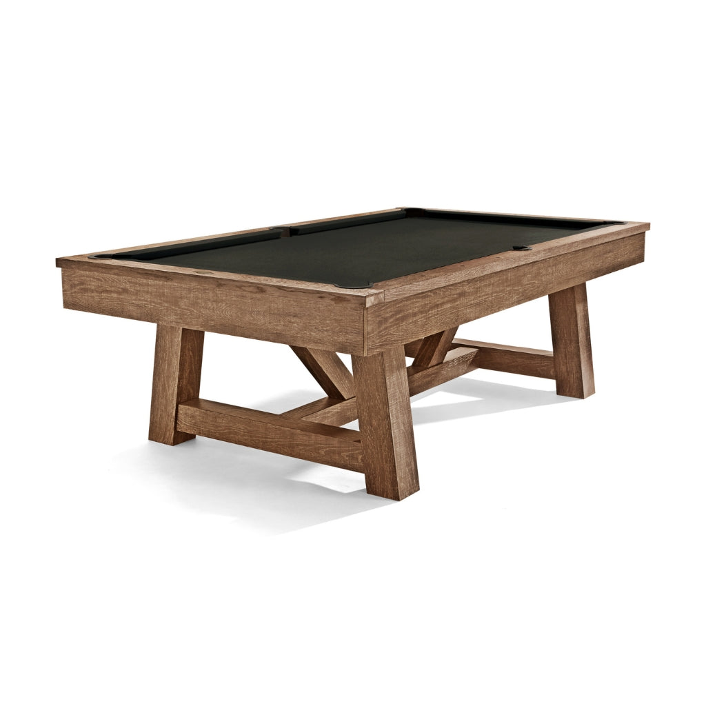 Brunswick Botanic Pool Table in Charcoal Grey - Game Room Spot