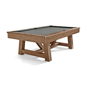 Brunswick Botanic Pool Table in Gun Metal Grey - Game Room Spot