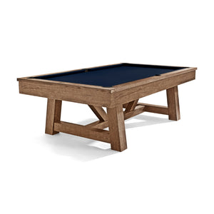 Brunswick Botanic Pool Table in Midnight Blue - Game Room Spot