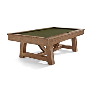 Brunswick Botanic Pool Table in Olive - Game Room Spot