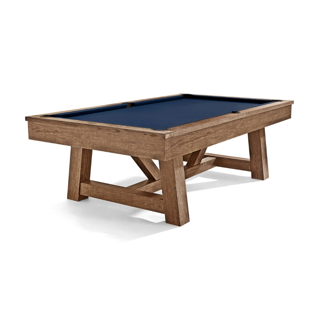 Brunswick Botanic Pool Table in Regatta Blue - Game Room Spot