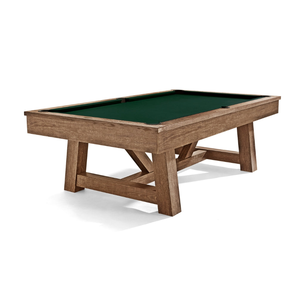 Brunswick Botanic Pool Table in Timberline - Game Room Spot