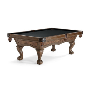 Brunswick Brae Loch 8' Pool Table in Ebony - Game Room Spot