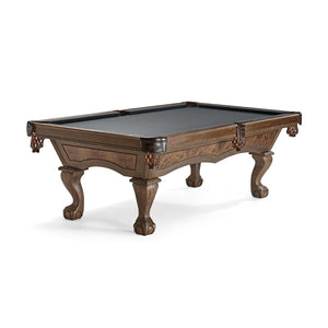 Brunswick Brae Loch 8' Pool Table in Gun Metal Grey - Game Room Spot