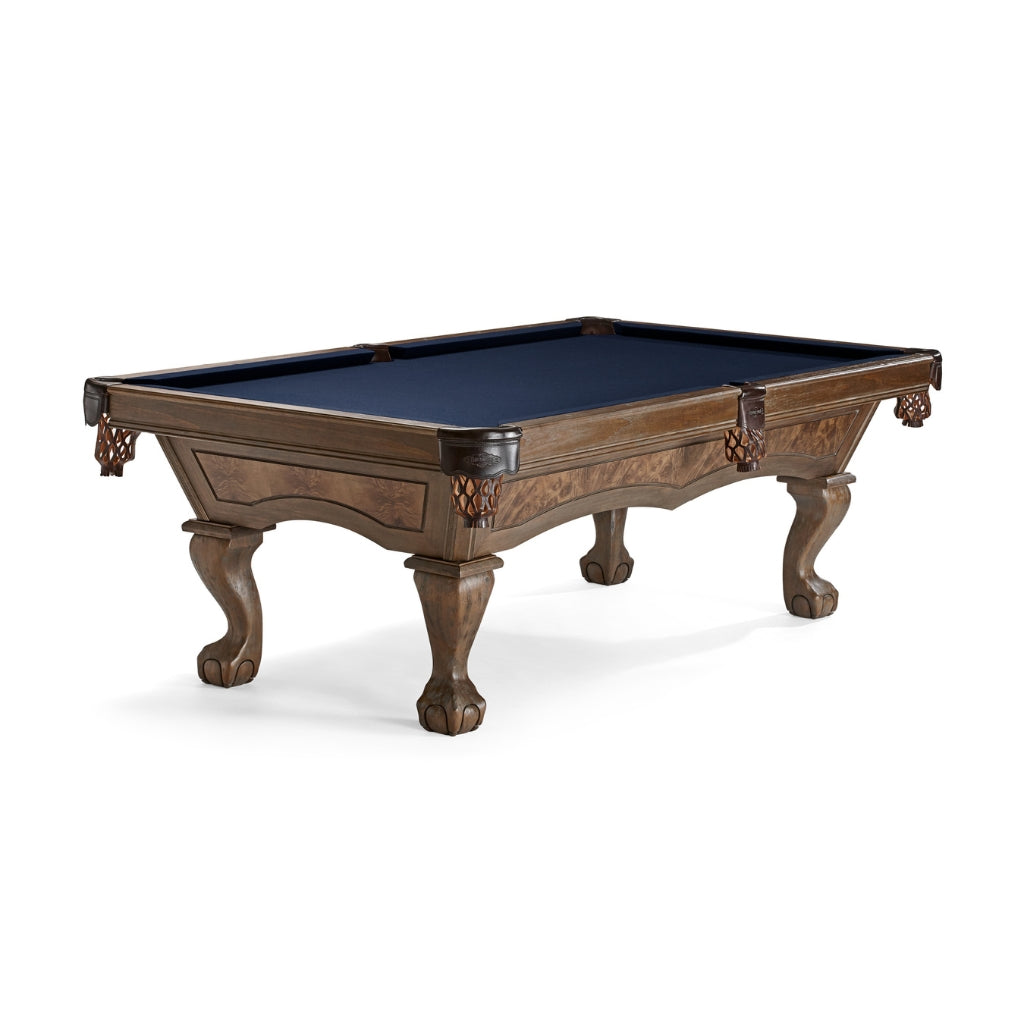 Brunswick Brae Loch 8' Pool Table in Midnight Blue - Game Room Spot