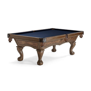 Brunswick Brae Loch 8' Pool Table in Midnight Blue - Game Room Spot