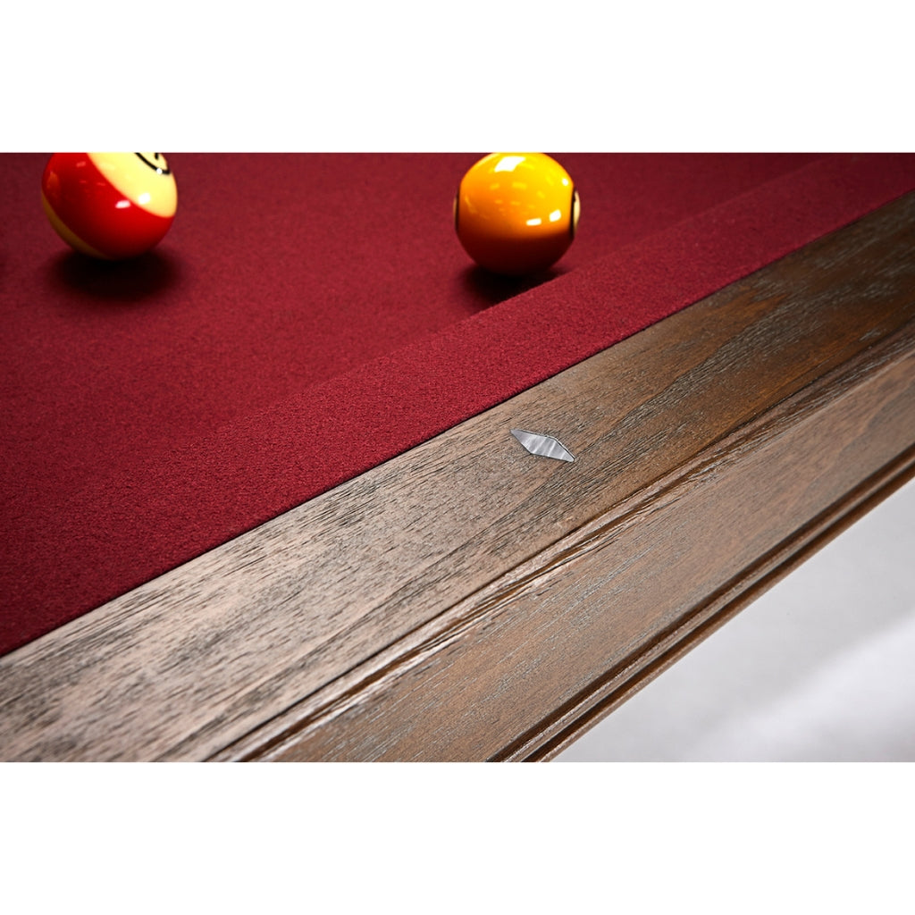 Brunswick Brae Loch 8' Pool Table side - Game Room Spot