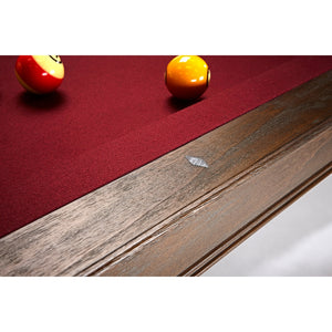 Brunswick Brae Loch 8' Pool Table side - Game Room Spot