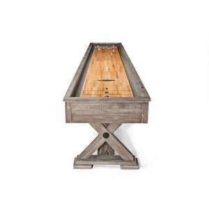 Brunswick Brixton 12' Shuffleboard Table side - Game Room Spot