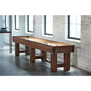 Brunswick Canton 14' Shuffleboard Table display - Game Room Spot