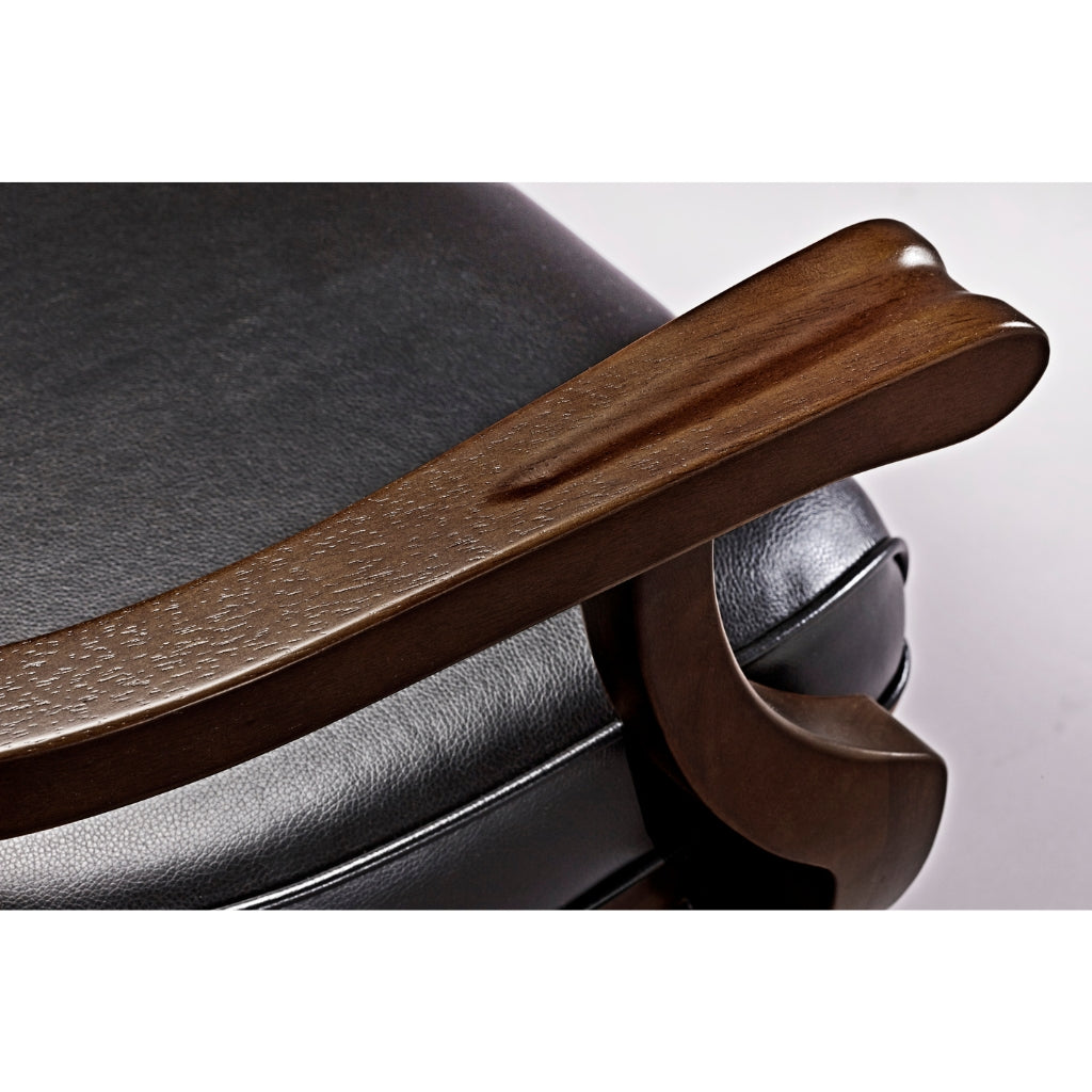 Brunswick Centennial Game Table Chair Espresso detail - Game Room Spot