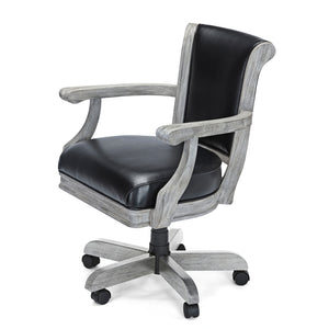 Brunswick Centennial Game Table Chair Rustic Grey - Game Room Spot