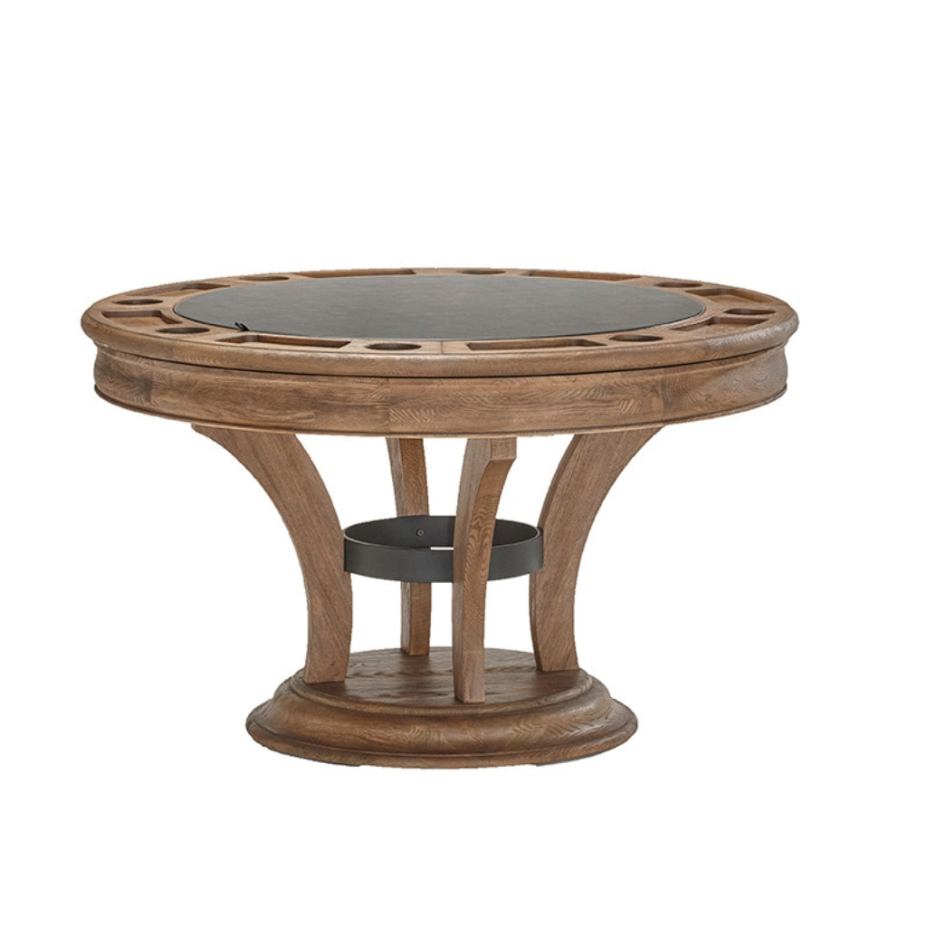 Brunswick Centennial Game Table Rustic Dark Brown - Game Room Spot